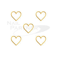 Load image into Gallery viewer, Clou Creative Heart Gold M 20pcs
