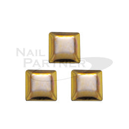 Crow Metal Parts Gold Studs Square 2×2mm