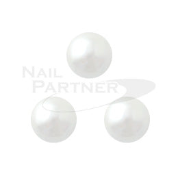 Crow Jewel Box Ball Pearl White 4mm 40pc