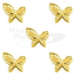Crow Nail Art Parts Asymmetric Butterfly 10 tablets