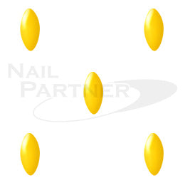 Capri Design Leaf Gold 4mm 100pcs