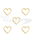 Clou Creative Heart Gold S 20pcs